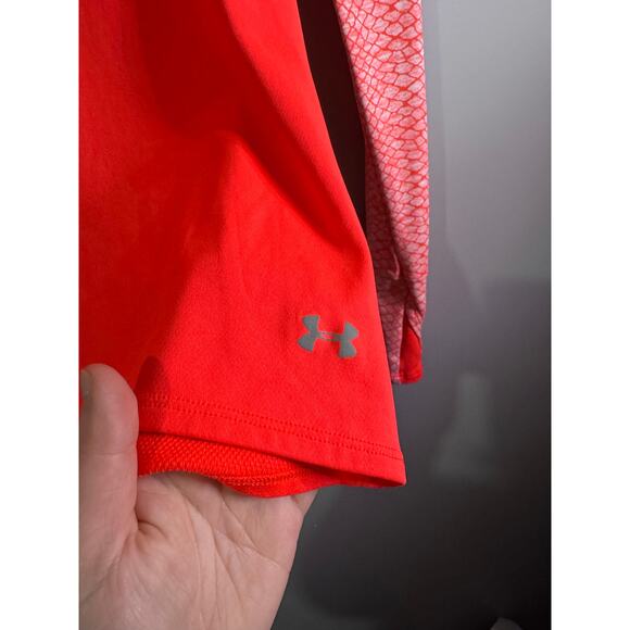Under Armour Coral/Snakeskin 1/4 zip - Picture 5 of 5